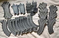 2006 Sodor Coal Loader Engine Works Timber Yard Post Office Thomas Train Lot+
