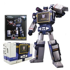 Masterpiece MP13 Soundwave Cassette Laserbeak 10“ Action Figure Toy New in Box
