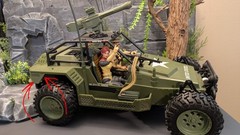 G.I. Joe Classified custom AWE Striker REAR FILLER KIT -3d print ADD ON upgrade