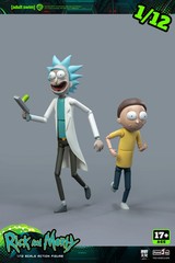 FONDJOY 1/12 Adult Swim Sitcom Rick and Morty 7″ Action Figure