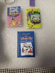 ZURU MINI BRAND BOOKS LOT ROALD DAHL MATILDA COMMON DIARY OF A WIMPY KID RODRIC