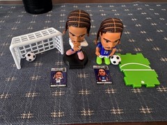 Zuru FIFA World Cup Ballers Bradley Barcola white (rare) uniform & blue uniform
