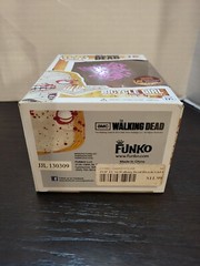 Bicyle Girl 16 /1000 PX Bloody FUNKO POP Walking Dead SIGNED Melissa Cowan JSA