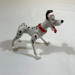 Disney 101 Dalmatians Cruella de Vil Pongo Lucky Col. Hathi PVC Toy Figures Lot
