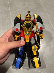 Power Rangers Sentai Dairanger SMP Super Mini Pla Megazord Dairen oh Won Tiger