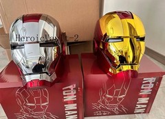 IN STOCK !!! AUTOKING Iron Man Helmet MK5 Electronic Voice Activated Open&Close