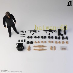 Mirrfig MF002 Yellow Skin Deluxe Ver. 1/12 Lean Male Action Figure Body In Stock