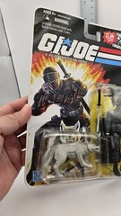 GI JOE SNAKE EYES COMMANDO w/ TIMBER 2008 COMIC SERIES *MOC