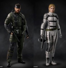 Metal Gear Solid Delta: Snake Eater Figure Collection Naked Snake & The Boss Set