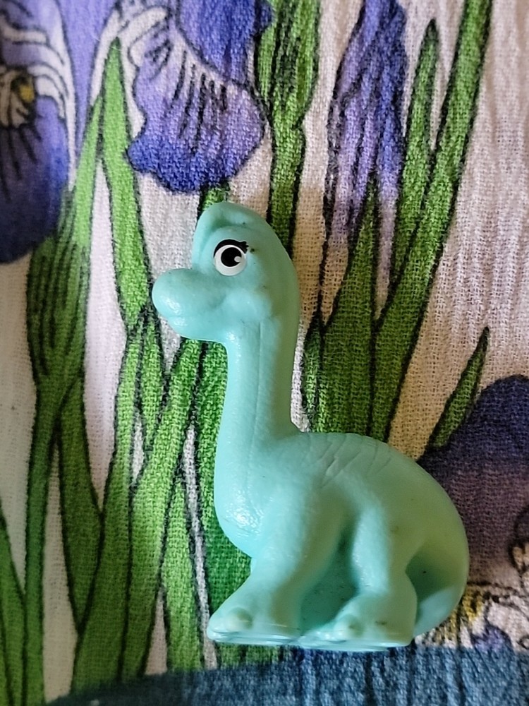 Paw Patrol Dino Mystery Mini Brachiosaurus Dinosaur Toy Figure Cyan Teal Blue