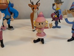 7x RUDOLPH & The Island of Misfit Toys Figures, 2002 & 2003 Playing Mantis