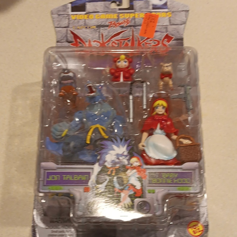 Toy Biz Video Game Super Stars Darkstalkers 3 Jon Talbain B.B. Hood Boxed 1998