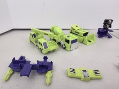 Vintage G1 Transformers Constructicons Devastator Hasbro 1985