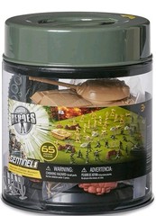 True Heroes 65 Piece Military Forces Kids Play Patriotic Heroes Army Men Tanks