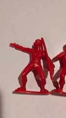 Greenbrier International 3.5” Hard Plastic Ninja Figures Lot Of 3