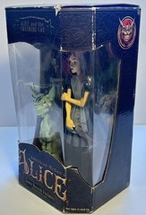 HTF American McGee’s Lot Alice and Cheshire Cat Glow in Dark Ver, J wocky, T Dum