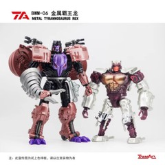 TransArt Transformation Beast Wars TA BWM-06 BWM06 Metal T-Rex MP Scale Toys
