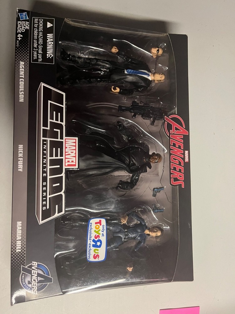 Marvel Legends Infinity Series Fury, Coulson, Hill