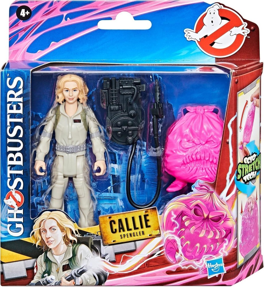 Ghostbusters Fright Features Callie Spengler Action Figure Ecto-Stretch Ghost