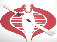 GI Joe Weapon Snow Jobe Ski v8 2014 Original Figure Accessory