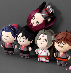 Return of the Blossoming Blade Mini Plush Keyring Collection 5Type