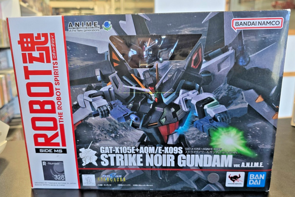Robot Spirits STRIKE NOIR GUNDAM (A.N.I.M.E. Ver) Seed GAT-X105E Bandai Incomp.
