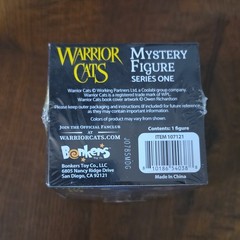 Bonkers Toy Co. Warrior Cats Series One Mystery Cat Figurine Boxed Ages 3+