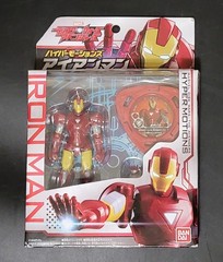 Marvel Disk Wars the Avengers Hyper Motions Iron Man 3″ Bandai Japanese Sealed