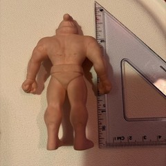 LARGE 3.5″ Kinnikuman Ultimate M.U.S.C.L.E RARE eraser Keshi Rikishiman