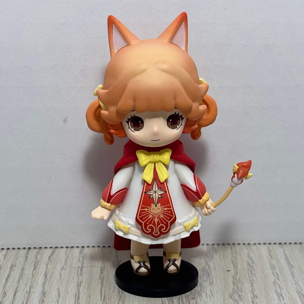 Simon Toys LIRORO Animal Kingdom Series Fox Priest Figure Red Orange Girl Anime