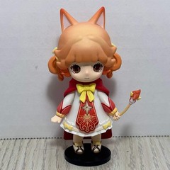 Simon Toys LIRORO Animal Kingdom Series Fox Priest Figure Red Orange Girl Anime