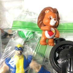 Boys & Girls Action Figure/Small Doll Lot Ages 6+ 5 Lbs Of Toys Cleaned