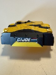 G.I. Joe Yellow & Black Armored Vehicle Toy Part Replacement
