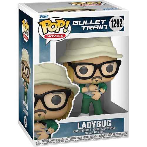 Funko POP! Movies – Bullet Train Vinyl Figure – LADYBUG #1292 – NM/Mint
