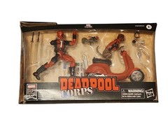 Marvel Legends Ultimate Deadpool Corps 6″ Action Figure w/Scooter, MISSING ARM!