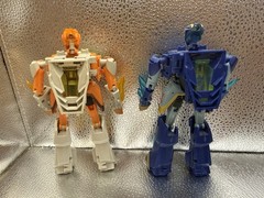 Transformers Animated Jetfire & Jetstorm Safeguard 2008 Hasbro 100% Complete
