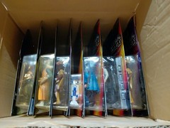 Kenner Star Wars Power Of The Force Case Of 14 In Shipping Box