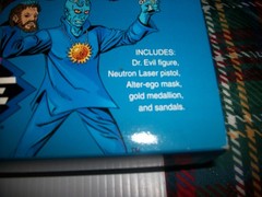 1998 Dr. Evil Captain Action Villain Series Figure Boxed Playing Mantis NEW