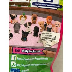 Puppy In My Pocket Series 10 Blind Bag Collectible Dog Figure Just Play New