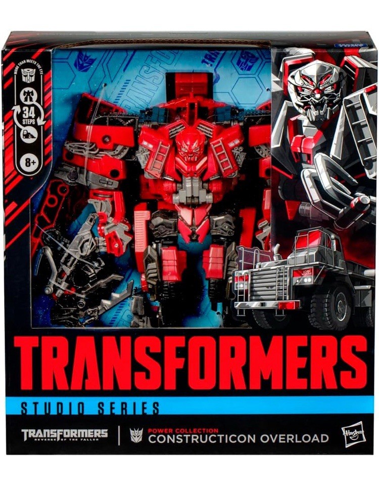 Transformers Studio Series Construction Overload Action Figure MTMTE Collection