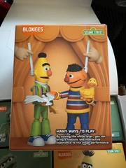Blokees Sesame street build and play Precool series 2 Count Bert Ernie Oscar
