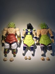 Dragon Ball Broly Action Figure Set Lot w/ Alternate Hands Mixed Lot