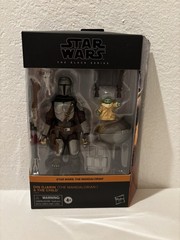 Star Wars Black Series The Mandalorian Din Djarin and The Child (Grogu) LOT E