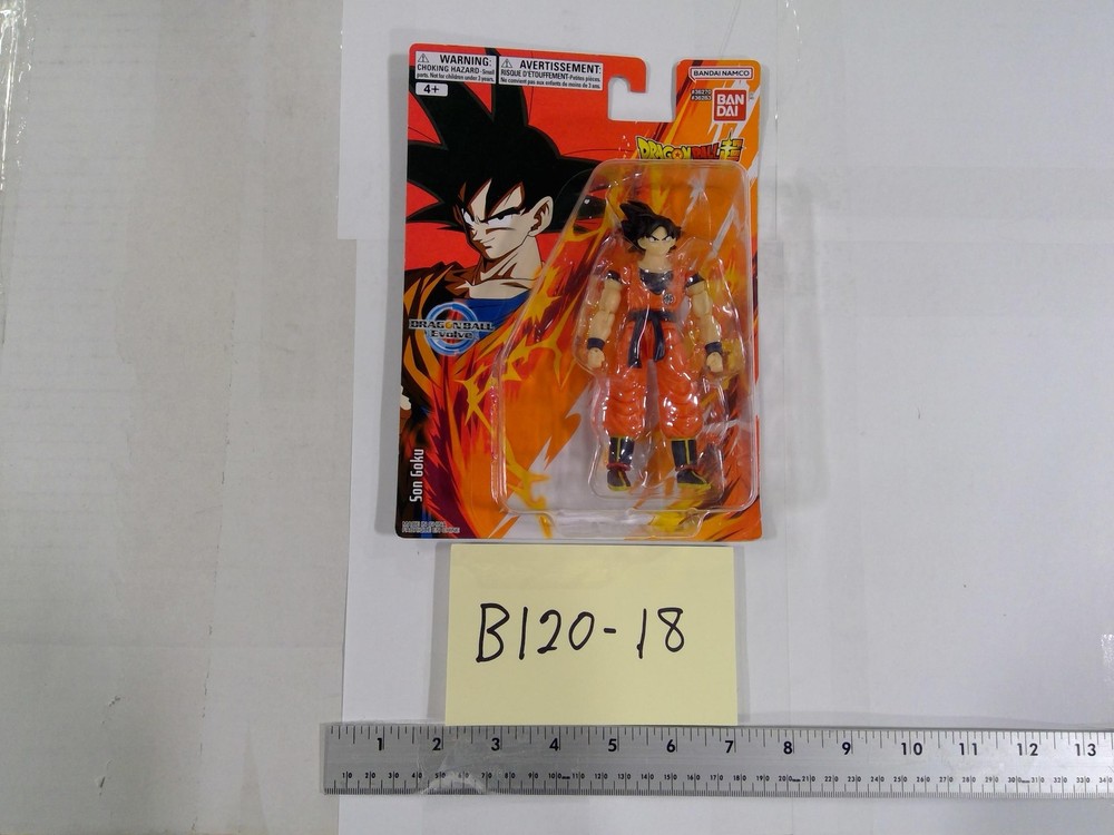 Dragon Ball Super Son Goku Dragon Ball Evolve Figure 5in Bandai Toy Orange New