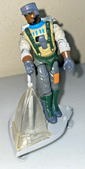 1990 Hasbro Original GI Joe ARAH STRETCHER V1 MEDICAL SPECIALIST Backpack Sled