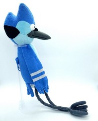 Regular Show Mordecai Pullstring Talking 16″ Plush Not Working Jazwares 2012