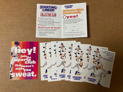 1995 Starting Lineup Nolan Ryan Collector Club Membership Pamphlet Dealer Lot***
