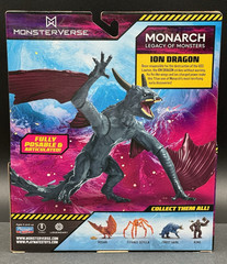 MonsterVerse Godzilla Figure Set Titanus Scylla, Mothra, Titan X & Ion Dragon