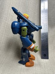 1994 Playmates Exosquad Robotech Power Armor Zentraedi Blue Green Mech Robot