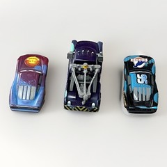 Pixar Cars Color Changing Vehicle Tow Mater Lightning McQueen Plastic Car Lot 3x